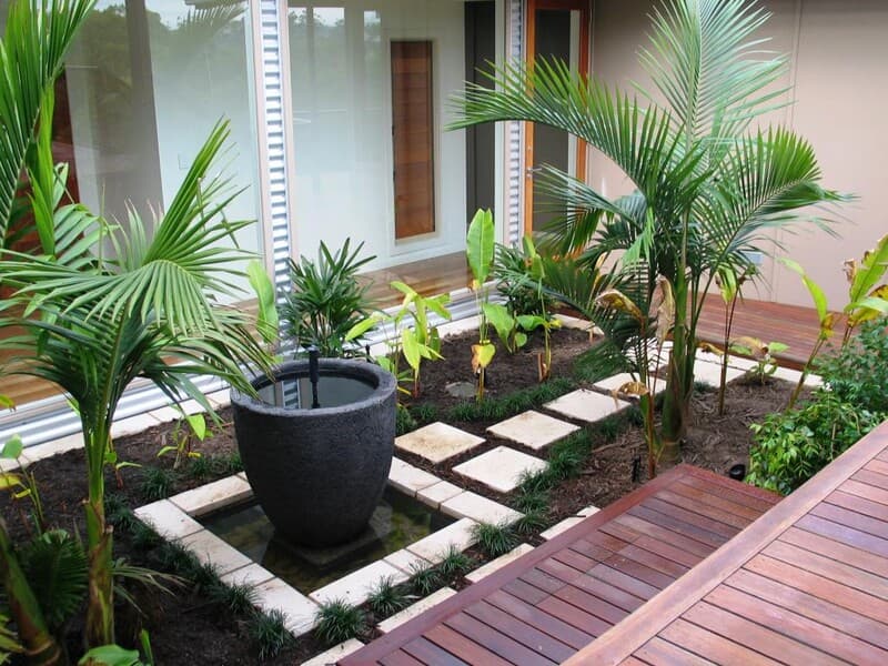 Native garden landscaping featuring Australian plants and sustainable design in Sydney